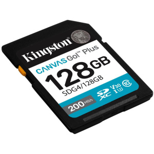 128GB Kingston Canvas Go! Plus G4 SD memóriakártya (Class U3) #2