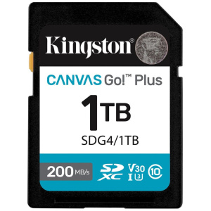 1TB Kingston Canvas Go! Plus G4 SD memóriakártya (Class U3) #1