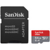 64GB Sandisk Ultra microSD kártya + SD adapter (Class 10) #1