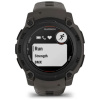 Garmin Instinct E 40mm okosóra (fekete, sötétszürke szilikon szíjjal) #2