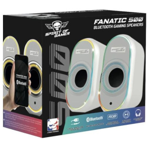 Spirit of Gamer Fanatic 500 hangfal (fehér) #2