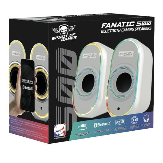 Spirit of Gamer Fanatic 500 hangfal (fehér) #2