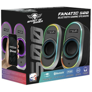 Spirit of Gamer Fanatic 500 hangfal (fekete) #2