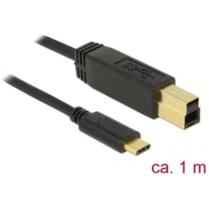 Delock USB 3.1 Type–C - USB Type-B (M/M) kábel #1