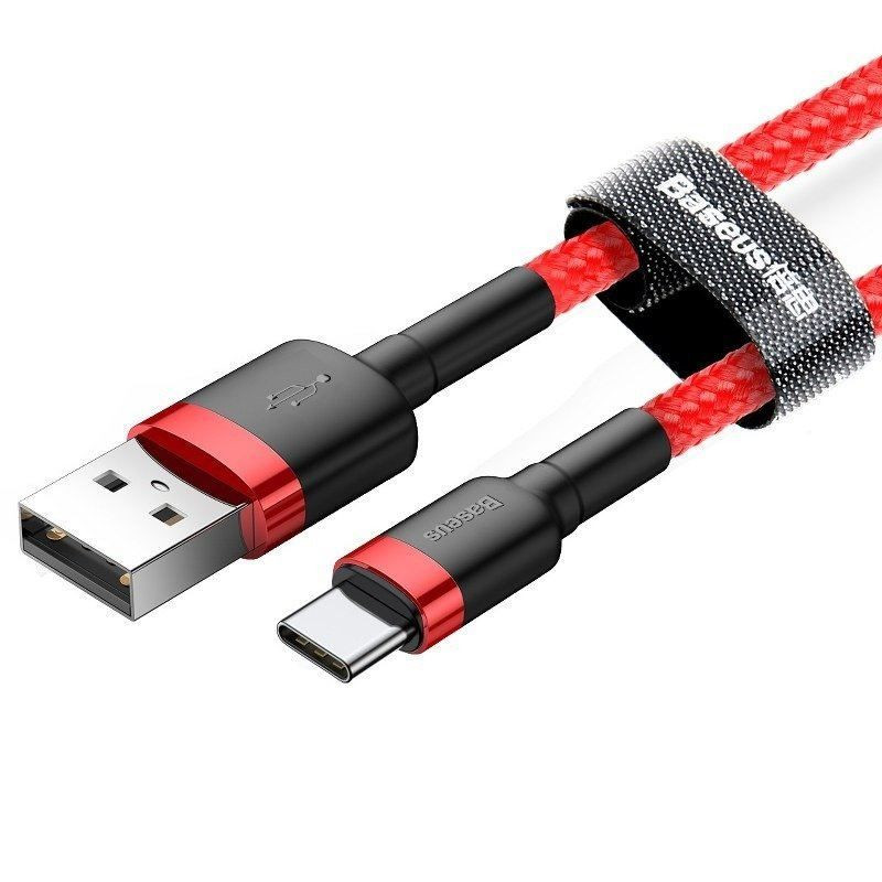 Baseus Cafule USB-C – USB-A kábel 2m (piros) #2