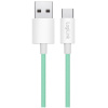 Logilink USB-C – USB-A 2.0 (M/M) kábel 0,5m (zöld) #1