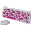 Canyon Kitty vezeték nélküli billentyűzet szett (rózsaszín, cicás) #5