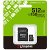 512GB Kingston Canvas Select Plus G3 microSD kártya + SD adapter (Class 10) #3