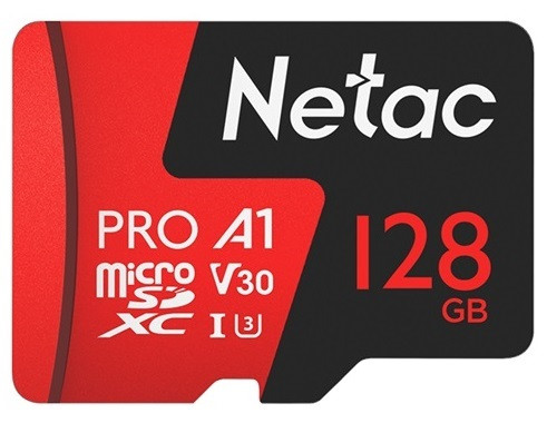 128GB Netac P500 Extreme Pro microSD kártya + SD adapter (Class 10) #2