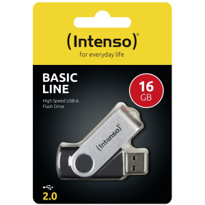 16GB Intenso Basic Line USB 2.0 Pendrive (fekete) #2