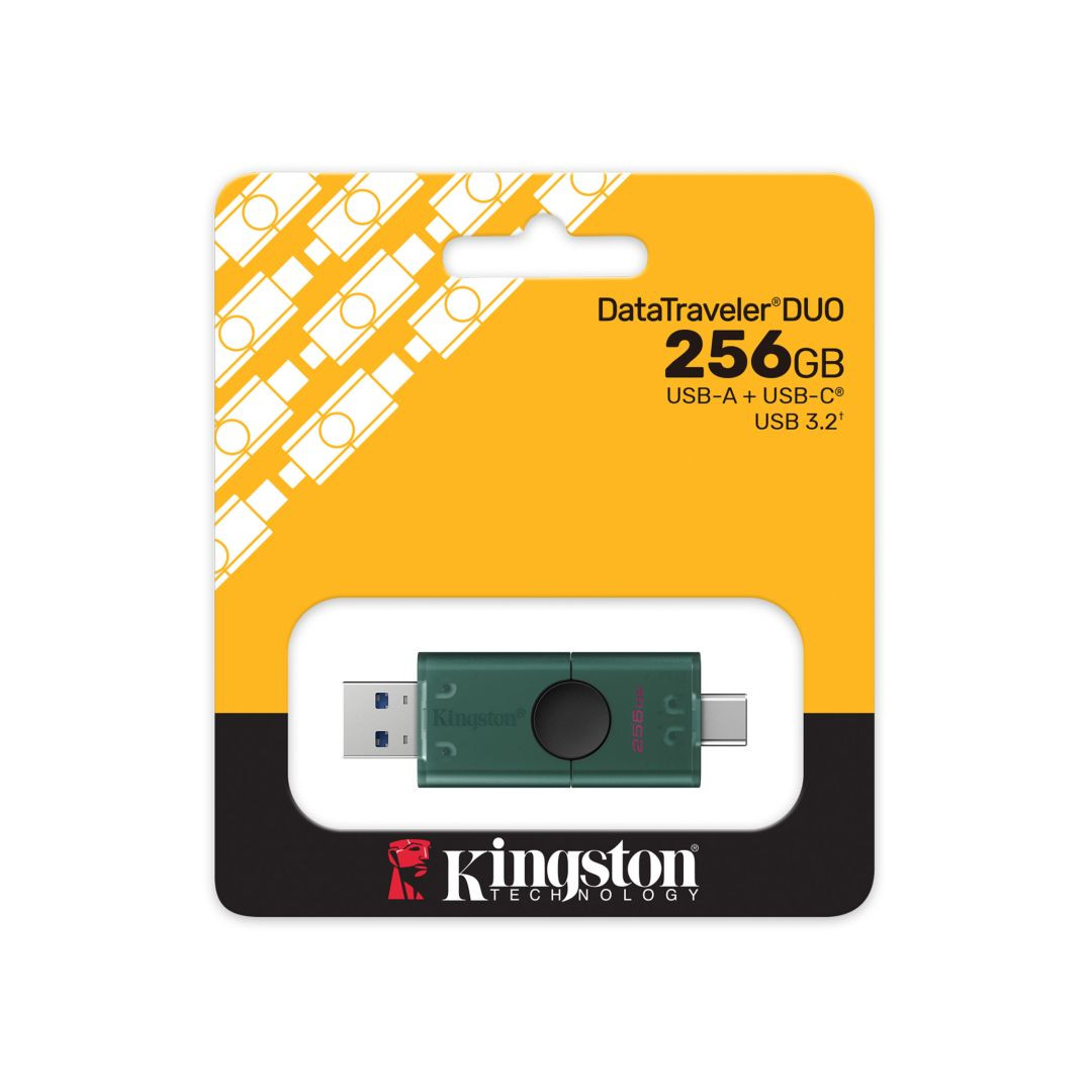 256GB Kingston DataTraveler Duo USB 3.2 (Type A+C) Pendrive #4