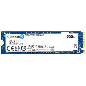 500GB Kingston NV3 NVMe SSD M.2 2280 (PCIe 4.0) (használt) #1