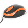 Omega optikai egér OM06 fekete-narancs (USB) #1