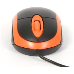Omega optikai egér OM06 fekete-narancs (USB) #2