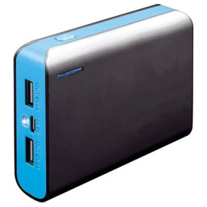 Platinet PowerBank 6000 mAh akkumulátor, 2x USB (kék) #1