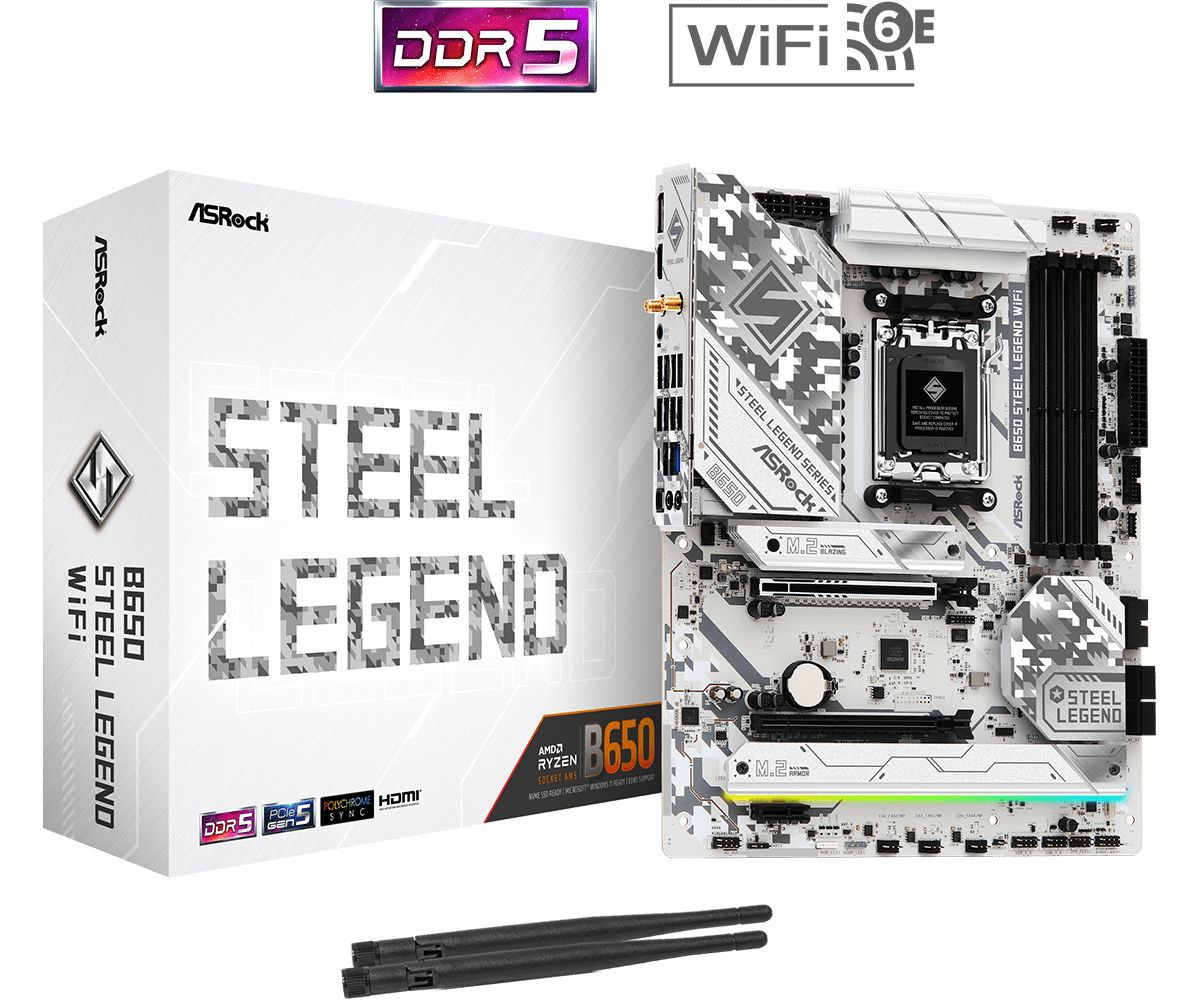 ASRock B650 Steel Legend WiFi alaplap #5