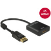 Delock DisplayPort > HDMI 4K aktív átalakító, 20cm kábellel 62607 #1