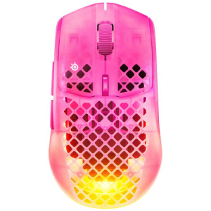 Steelseries Aerox 3 Gen 2 vezeték nélküli Gaming egér (2,4Ghz + Bluetooth) (Magenta) #1