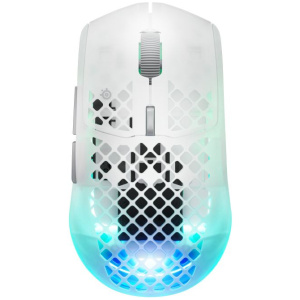 Steelseries Aerox 3 Gen 2 vezeték nélküli Gaming egér (2,4Ghz + Bluetooth) (Ghost) #1