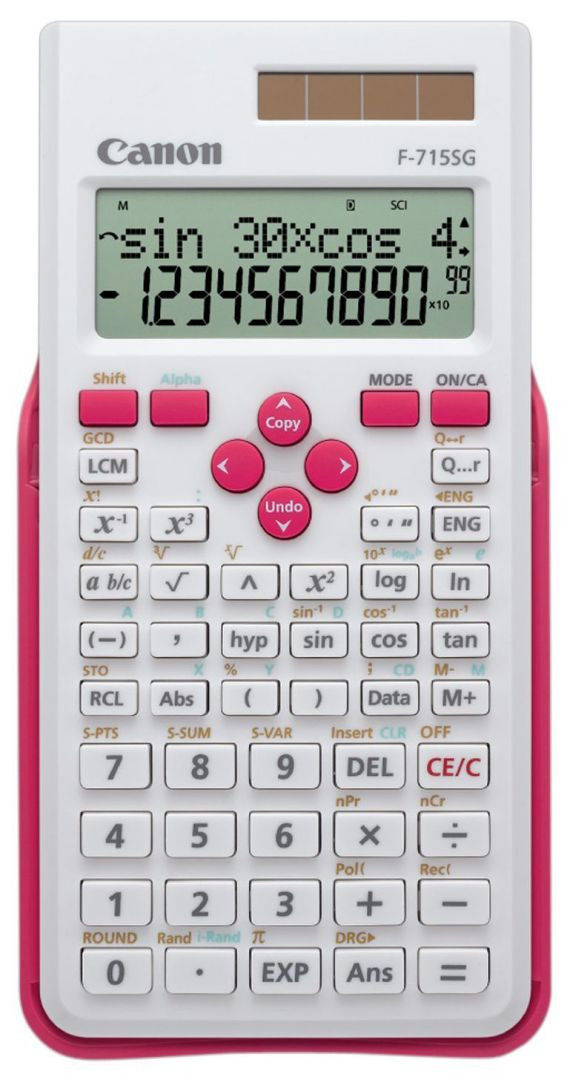 Canon F-715SG Tudományos számológép (fehér-magenta) #1