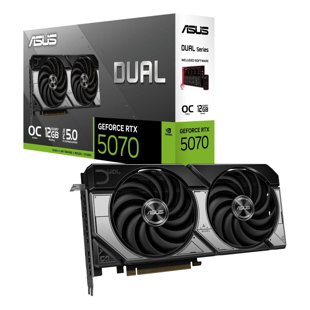 Asus Dual GeForce RTX™ 5070 12GB GDDR7 OC Edition VGA #7