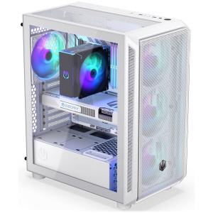 Endorfy Arx 500 ARGB Tempered Glass ház edzett üveg oldalappal (fehér) #2