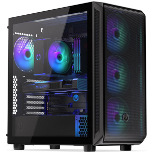 Endorfy Arx 700 ARGB Tempered Glass ház edzett üveg oldalappal (fekete) #1