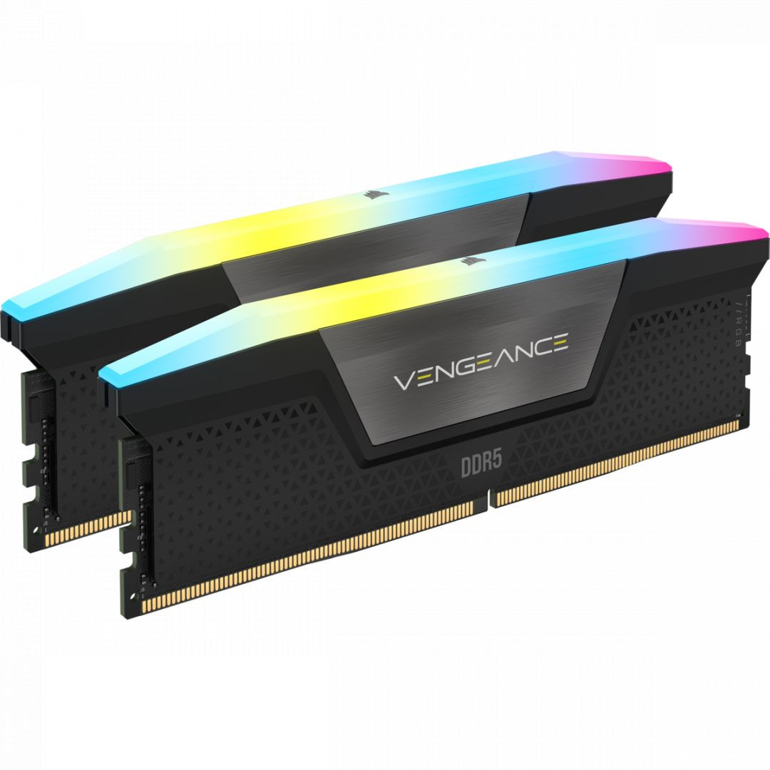 96GB DDR5 5600MHz (PC5-44800) Corsair Vengeance RGB Black Dual RAM KIT (2x48GB) #1