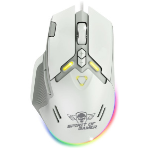 Spirit of Gamer Elite-M60 Gamer egér (fehér) #1