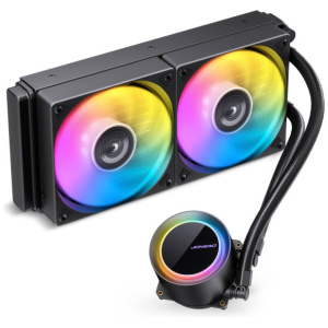 Jonsbo TG-240 AiO Liquid Cooler 240mm (vízhűtés), fekete #1