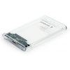 Gembird EE2-U3S9-6 USB 3.0 periféria ház 2,5" SATA HDD/SSD-hez (átlátszó) #1