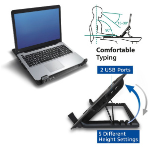 ACT AC8110 17"-os állítható notebook hűtő #2