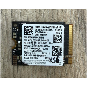 256GB Samsung PM991 NVMe SSD (2230) (használt) #1