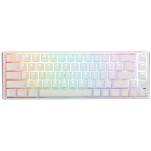 Ducky ONE 3 SF mechanikus RGB billentyűzet (MX Red) fehér #1