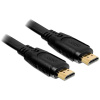 Delock High Speed HDMI-HDMI (M) flat (lapos) kábel 1m 4K #1