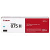Canon Cartridge 075H nagy kapacitású toner (CRG075H) - ciánkék #1