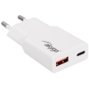 Akyga AK-CH-27 USB-A + USB-C GaN töltő QC 3.0 és PD funcióval (220V), 30W #1