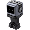 Ugreen Uno RG hálózati GaN töltő (2x USB-C, 1x USB-A) - fekete #1