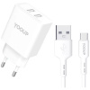Yooup NC76-B USB-C (220V) - 12W 2x USB-A port, 1m USB-C kábellel #1