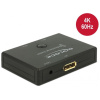 Delock DisplayPort kétirányú 4K 60Hz switch 2 port, manuális #2