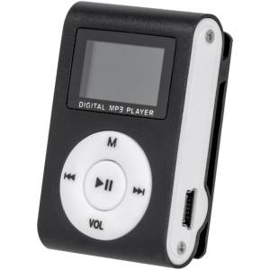 Setty MP3 lejátszó kijelzővel, fekete #1