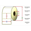 Thermo címke tekercs (50x75mm, 1000 db címke) #1