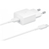 Samsung 220V-os hálózati töltő 15W PD (USB-C kábellel) - fehér #1