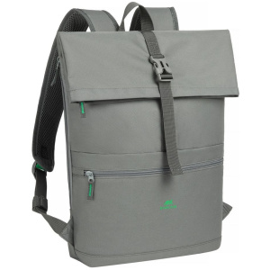 RivaCase 5517 Gremio ECO Rolltop hátizsák 15,6" (szürke) #1