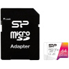 64GB Silicon Power Elite microSD kártya + SD adapter (Class 10) #1
