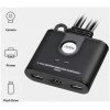 KVM 2 PC átkapcsoló - HDMI és USB csatlakozók ATEN CS22HF #2