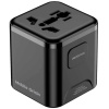 Mobile Origin univerzális utazó hálózati adapter PW30 EU/UK/US/AUS, fekete #1