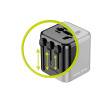 Mobile Origin univerzális utazó hálózati adapter PW30 EU/UK/US/AUS, fekete #7
