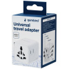 Gembird univerzális utazó hálózati adapter, fehér #5