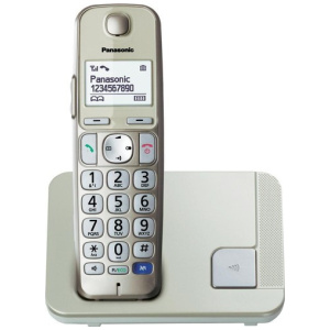 Panasonic KX-TGE210PDN vezeték nélküli (DECT) telefon kihangosítható (fehér) #1